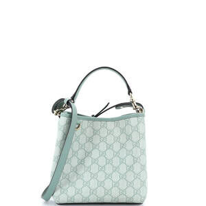 Gucci Gg Emblem Bucket Bag Coated #253798G21B
